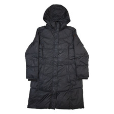 TIMBERLAND Womens Puffer Jacket Black Hooded XL