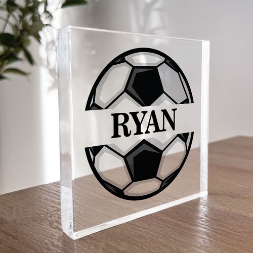 Personalised football sign - personalised, for