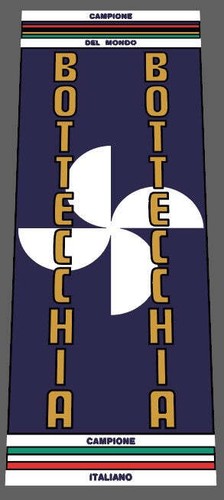 Bottecchia seat tube decal