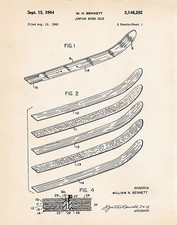 1964 Jumping Water Ski Skis
