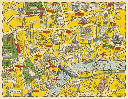 The new pictorial map - pictorial,