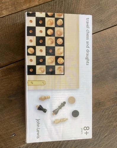 John lewis travel chess - john,