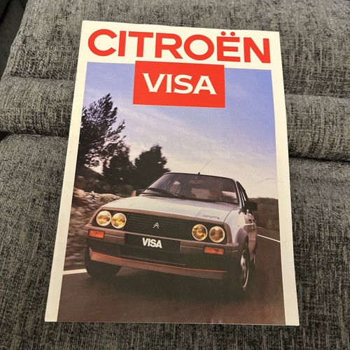 Citroen visa car sales info - citroen,