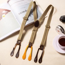 Men's Trouser Braces Button