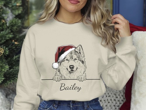 Alaskan malamute christmas - alaskan,