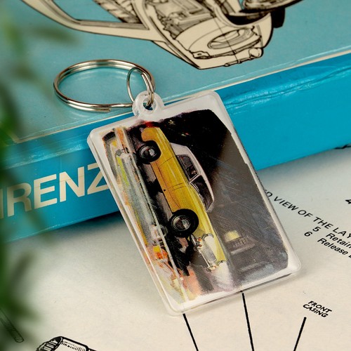 Austin healey sprite keyring - austin,
