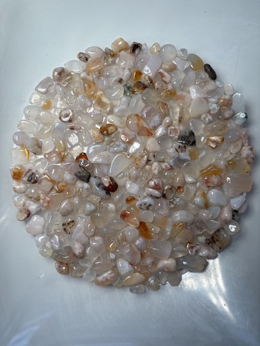 100g flower agate crystal - flower,