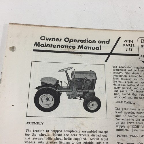 Bolens husky 600 - husky, tractor