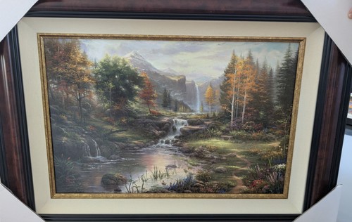 Thomas kinkade reflections - kinkade,