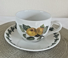 Large Portmeirion Pomona Ingestrie Pippin Breakfast Cup & 20cm Saucer