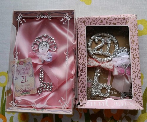 Two vintage 21st - vintage, birthday