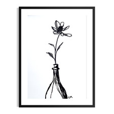 Original Flower Art Modern