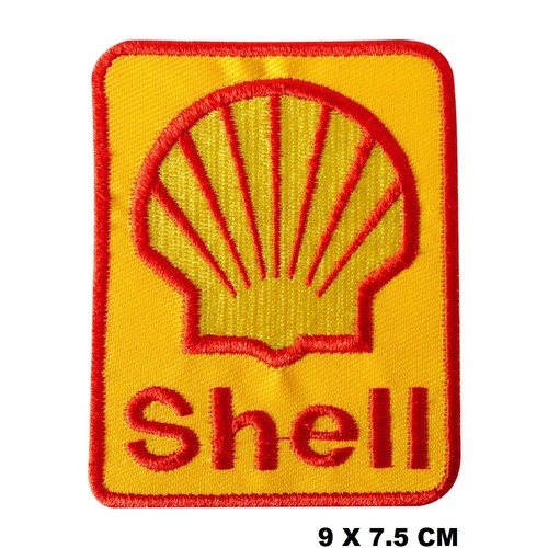 Shell fuel logo iron - fuel, iron/sew