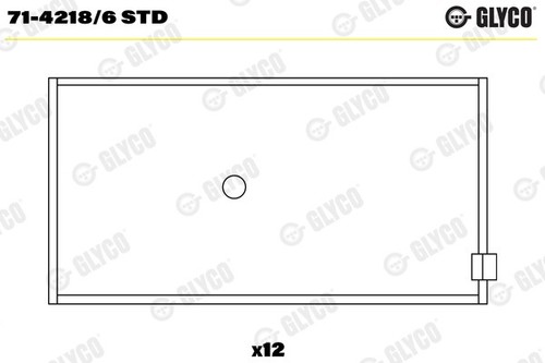Glyco 4218 std connecting - std,