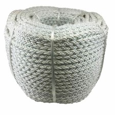 10mm white strand nylon - white, 8