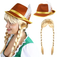 BLONDE OKTOBERFEST PLAIT WIG
