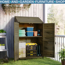 Lean To Wooden Garden Shed