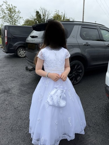 Girls white holy communion - holy,