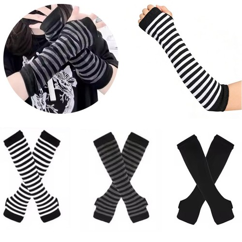 Womens fingerless long gloves - fingerless,