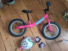 Ridgeback Scoot XL 14-Inch Balance Bike - Pink (Excellent Condition)