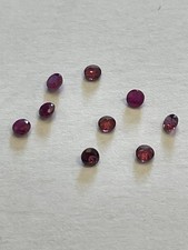 0.55ct Total 9 x Fancy Cut Marquise Burmese Ruby 4.75x2.25mm Loose Gemstones