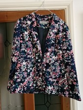 Ladies M&S Floral Blazer
