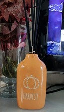 TK Maxx Rae Dunn Halloween Reed Diffuser - Pumpkin All Spice Boo Bottle
