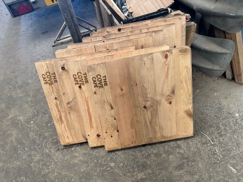 Reclaimed wood table tops - wood,