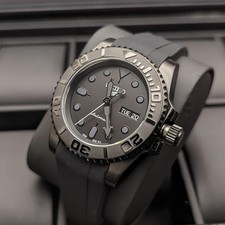 Seiko NH36 Stealth Black Diver