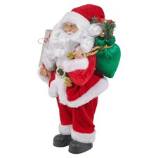 30cm Standing Santa Claus