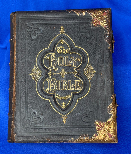 Huge antique family holy - antique,
