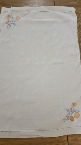 Vintage white embroidered - ,