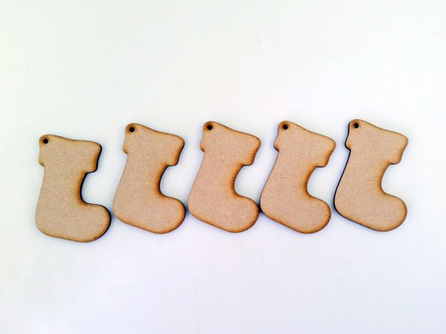 10x mdf wooden christmas - wooden,