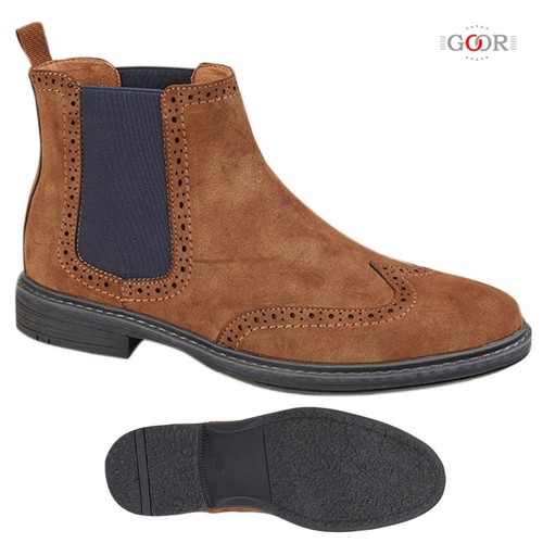 Goor m051bt men tan nubuck - goor,