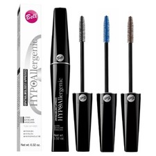 Bell HYPOALLERGENIC Eyelashes LONG & VOLUME Mascara Black Brown Blue SENSITIVE