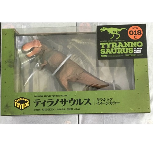 Kaiyodo sofubi dinosaur rex - kaiyodo,