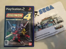 DIGIMON WORLD 4 / PLAYSTATION 2 / RARE & HARD TO FIND / COVER ONLY / NO GAME
