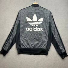 ADIDAS Originals Jacket Women UK 8 Farm Shell Zip Trefoil Superstar Firebird