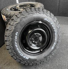 4 Steel wheels 225/75R16C BFGoodrich Ko2 tyres fits Fiat Ducato All Terrain 4x4