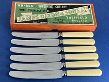 6 BOXED VINTAGE FUX BONE