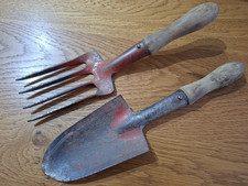 Vintage Garden Fork & Trowel