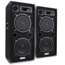 Pair MAX210 Dual 10"" DJ PA