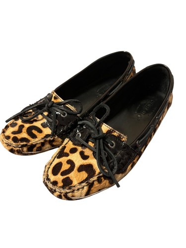 Sebago leopard print driving - sebago,