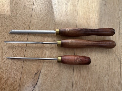 Crown wood turning chisels - wood, /