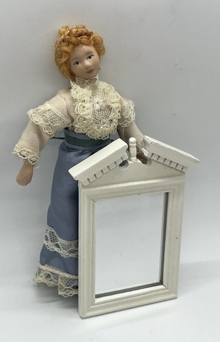 Dolls house large mirror - dolls,