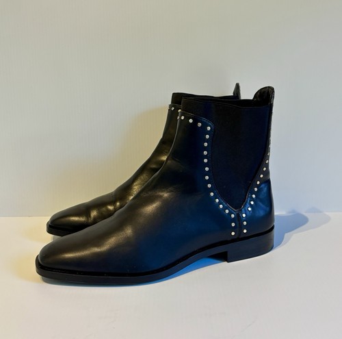 Zara black faux leather - black,