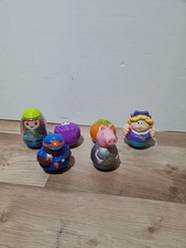 Playskool Weebles Bundle Of 6 Cabbage Pumpkin Policeman Peppa Pig Girl 