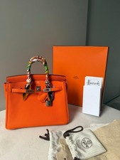 Hermès Birkin 25 Togo Orange