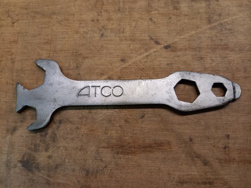 Vintage atco lawnmower spanner - atco,