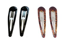 9cm Hair Slides Large Epoxy